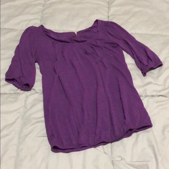 💜🌙👸On trend Olivia Moon purple top size small - Picture 1 of 4